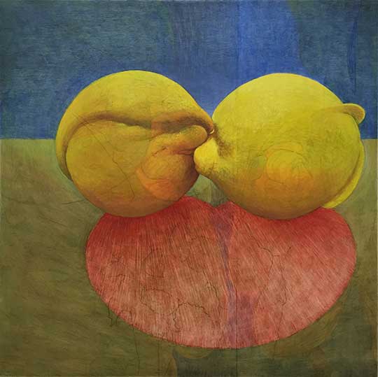 Painting by Susan Lyman, Virginia Is For Lovers, 2015